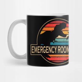 Emergency Room Nurse Dinosaur Mug
